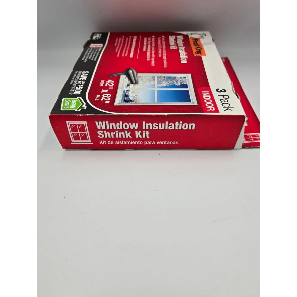 Frost King 3 Pack Indoor Window Insulation Shrink Kit Save Up To 35%‎ Heat Loss